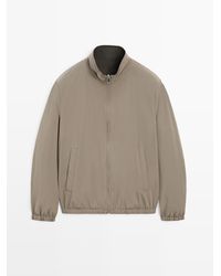 MASSIMO DUTTI - Reversible Cropped Jacket - Lyst
