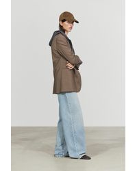 MASSIMO DUTTI - Suede Goatskin Cap - Lyst