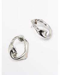 MASSIMO DUTTI - Irregular Earrings - Lyst