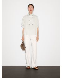 MASSIMO DUTTI - Camisa Fluida Detalle Botones Pechera - Lyst