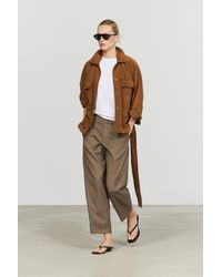 MASSIMO DUTTI - 100% Wool Melange Suit Pants - Lyst