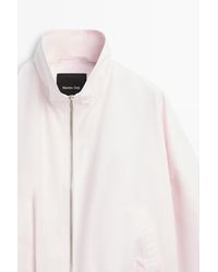 MASSIMO DUTTI - High Neck Bomber Jacket - Lyst