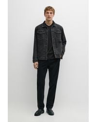 MASSIMO DUTTI - Slim Fit Corduroy Pants - Lyst