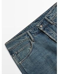 MASSIMO DUTTI - Wide-Leg Jeans - Lyst