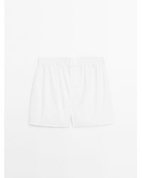 MASSIMO DUTTI - Poplin Boxers - Lyst