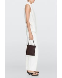 MASSIMO DUTTI - Nappa Leather Double-Compartment Bag - Lyst