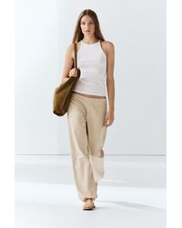 MASSIMO DUTTI - Relaxed Fit Parachute Pants - Lyst
