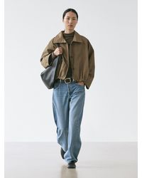 MASSIMO DUTTI - High Neck Bomber Jacket - Lyst