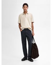 MASSIMO DUTTI - Polo Cuello Abotonado 100% Algodón - Lyst