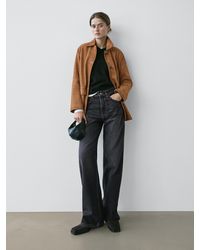 MASSIMO DUTTI - Jeans Wide Leg Tiro Alto - Lyst