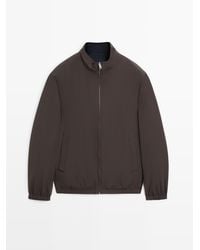 MASSIMO DUTTI - Reversible Cropped Jacket - Lyst