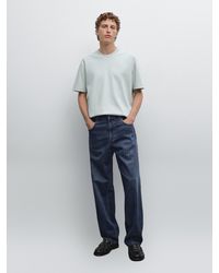 MASSIMO DUTTI - Camiseta Medium Weight 100% Algodón - Lyst