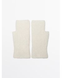 MASSIMO DUTTI - Alpaca Blend Mittens - Lyst
