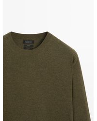 MASSIMO DUTTI - Wool Knit Sweater - Lyst
