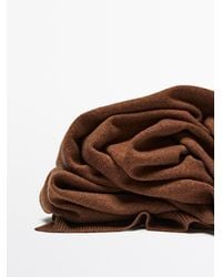 MASSIMO DUTTI - Fine Wool Blend Scarf - Lyst