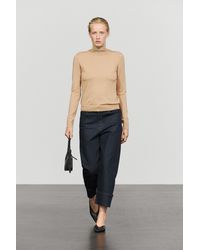 MASSIMO DUTTI - Wool-Blend Turtleneck Knit Sweater - Lyst