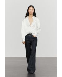MASSIMO DUTTI - Flowing Satin Shirt - Lyst