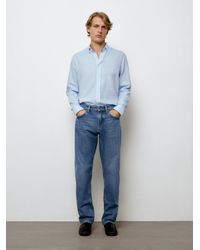 MASSIMO DUTTI - Desized Relaxed-Fit Jeans - Lyst