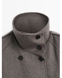MASSIMO DUTTI - Long Belted Trench Coat - Lyst