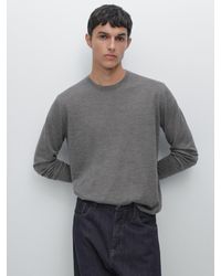 MASSIMO DUTTI - Strickpullover Aus 100 Kaschmir Mit Rundausschnitt - Lyst