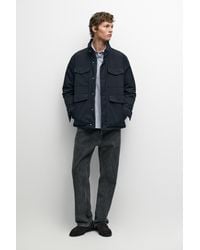 MASSIMO DUTTI - Down Jacket With Pocket Details - Lyst