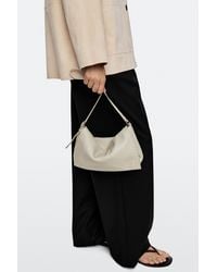 MASSIMO DUTTI - Borsa A Tracolla Con Impunture - Lyst