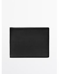 MASSIMO DUTTI - Horizontal Nappa Leather Wallet With Purse - Lyst