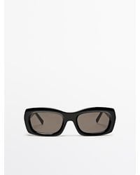 MASSIMO DUTTI - Gafas De Sol Rectangulares - Lyst