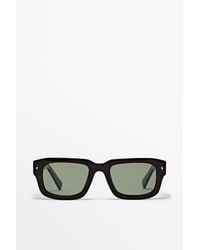 MASSIMO DUTTI - Rectangular Sunglasses - Lyst