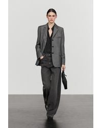 MASSIMO DUTTI - 100% Wool Suit Blazer With Pockets - Lyst