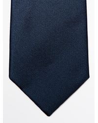 MASSIMO DUTTI - Corbata Estructura 100% Seda - Lyst