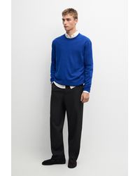 MASSIMO DUTTI - 100% Cashmere Ribbed Knit Sweater - Lyst