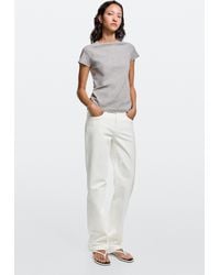 MASSIMO DUTTI - Low-Rise Straight Fit Jeans - Lyst