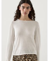 MASSIMO DUTTI - 100% Wool Knit Sweater - Lyst