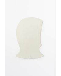 MASSIMO DUTTI - Wool Blend Knit Balaclava - Lyst