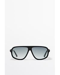 MASSIMO DUTTI - Aviator Sunglasses - Lyst