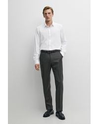 MASSIMO DUTTI - Slim Fit Stretch Shirt - Lyst