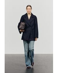 MASSIMO DUTTI - Mid-Length Double-Breasted Coat - Lyst