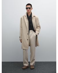 MASSIMO DUTTI - Leichte Hose Aus 100 Leinen - Lyst