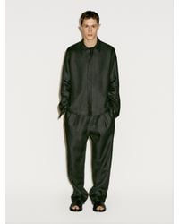 MASSIMO DUTTI - Hose Aus 100 Leinen Mit Doppelter Bundfalte – Limited Edition - Lyst