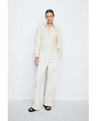 MASSIMO DUTTI - Seam Detail Shirt - Lyst