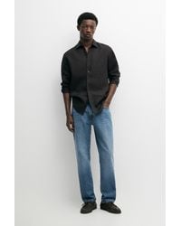 MASSIMO DUTTI - 100% Linen Slim Fit Shirt - Lyst