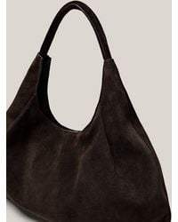 MASSIMO DUTTI - Medium Split Suede Leather Shopper Bag - Lyst