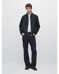 MASSIMO DUTTI - Short Jacket With Pocket Details - Lyst