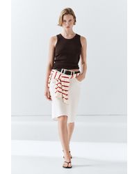 MASSIMO DUTTI - Cotton Blend Halter Top - Lyst