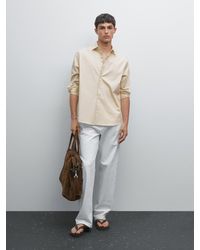MASSIMO DUTTI - Camisa Confort Twill - Lyst