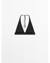 MASSIMO DUTTI - Effen Bikinibroekje - Lyst