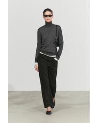 MASSIMO DUTTI - Micro-Corduroy Flare-Fit Pants - Lyst