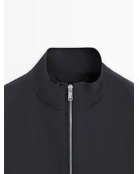 MASSIMO DUTTI - Bi-Stretch Fabric Jacket - Lyst