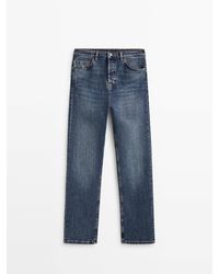 Grau 38 Rabatt 39 % Massimo Dutti Jegging & Skinny & Slim DAMEN Jeans Destroyed 